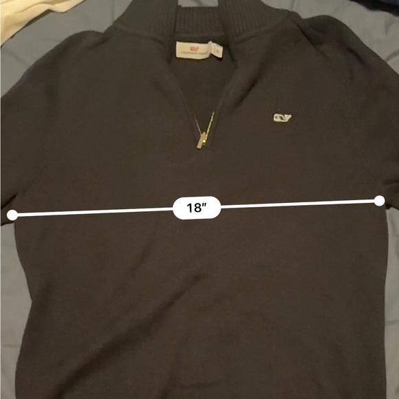 Vineyard Vines 1/4-Zip Club Sweater - Picture 6 of 6
